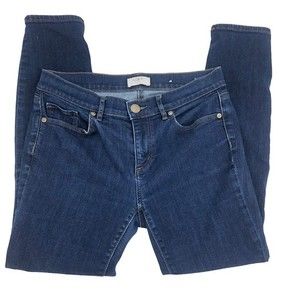 Loft Petite Modern Skinny Blue Jeans